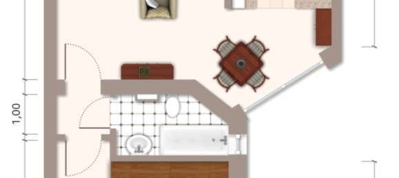 Дуплекс с 2 спальнями в Шарлоттенбург, Германия № 34902 20