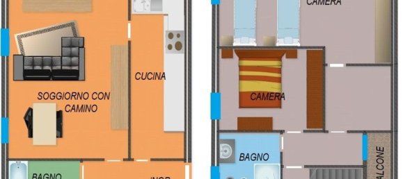 3غرفة منزل في Landriano, Italy رقم 5099 17