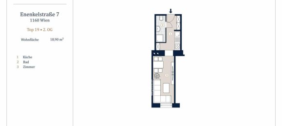 Studio in Ottakring, Austria No. 209432 6