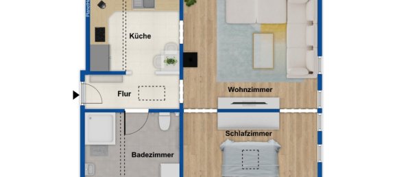 2-Zimmer Wohnung in Enzkreis, Germany, Nr. 291500 11