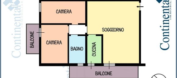 3 rooms Apartment in Piazza Brembana, Italy No. 287630 23