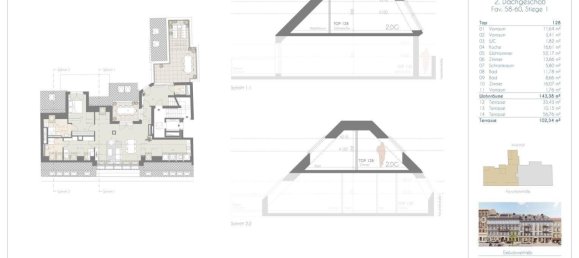 3-salle Penthouse à Wieden, Austria No. 2030 20