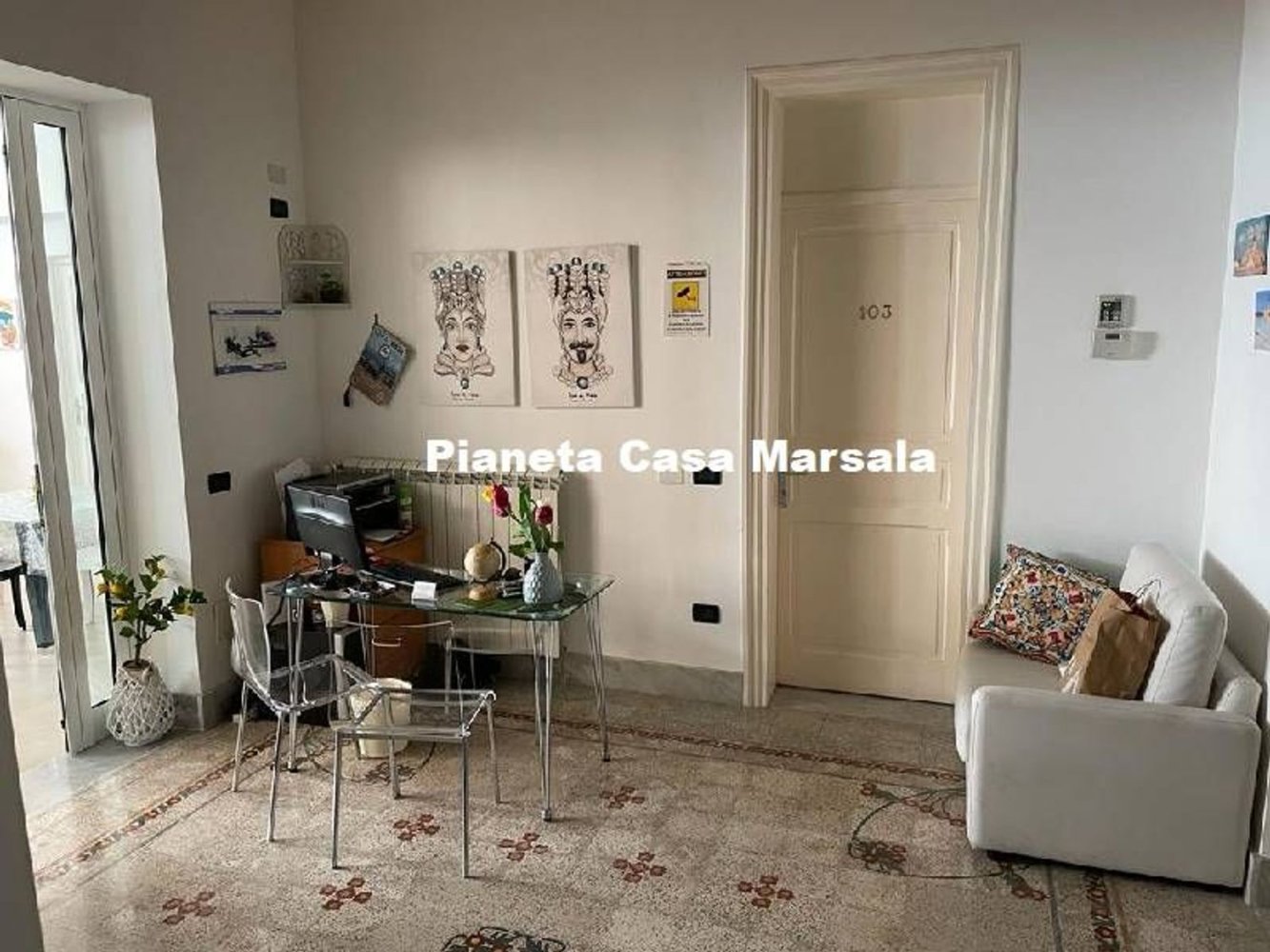 Квартира с 6 комнатами в Марсала, Италия № 159555