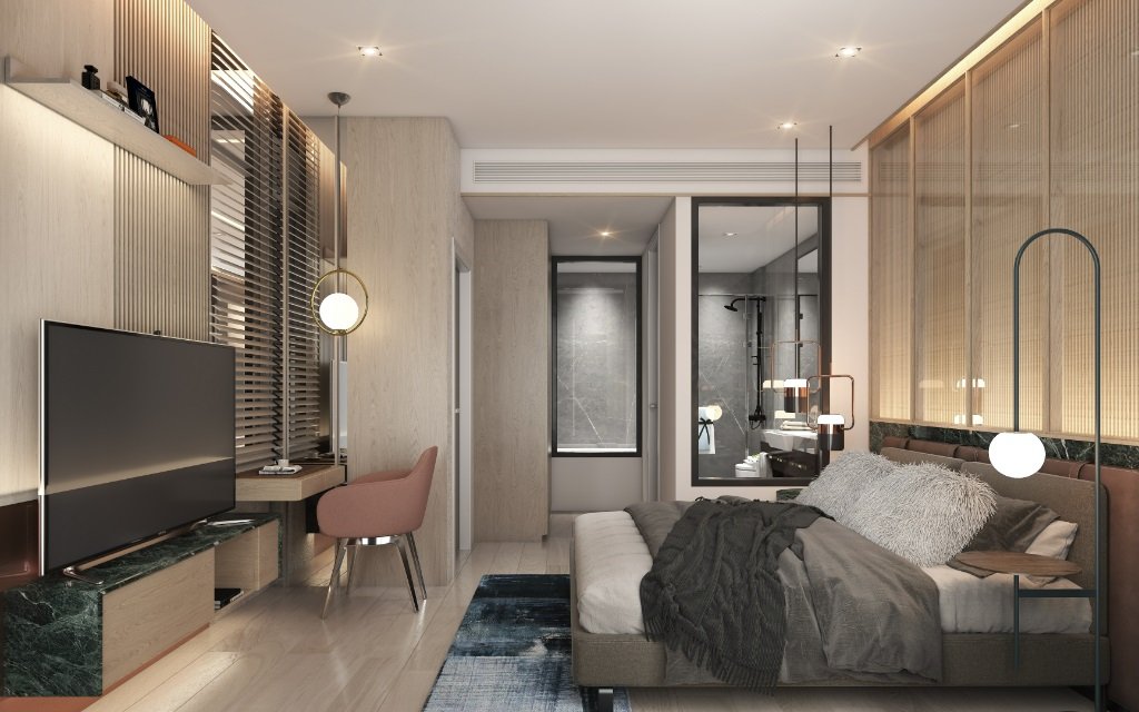 Apartamento com 2 quartos em condomínio em Pattaya, Thailand N.º 12160