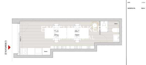 Imóvel comercial em Barcelona, Spain 20 m² N.º 81540 7