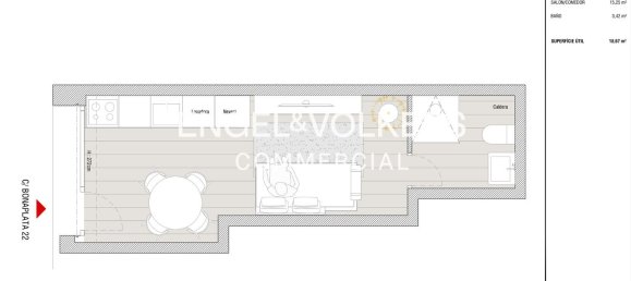Imóvel comercial em Barcelona, Spain 20 m² N.º 81540 6