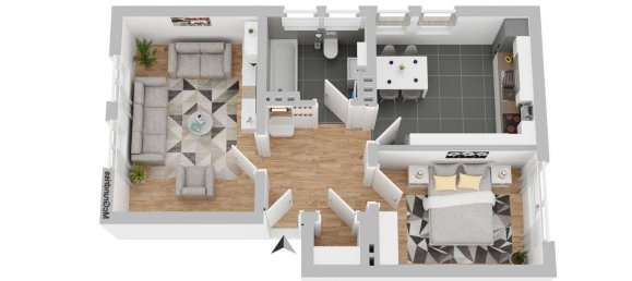 1 Schlafzimmer Wohnung in Neuss, Germany, Nr. 83242 21