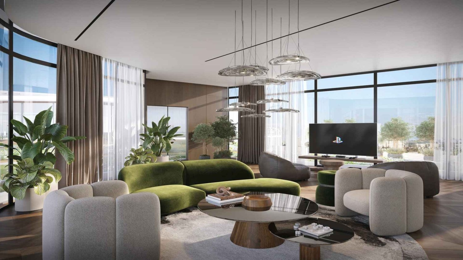 3 Schlafzimmer Wohnung in Verano, Dubai Studio City, UAE, Nr. 64869