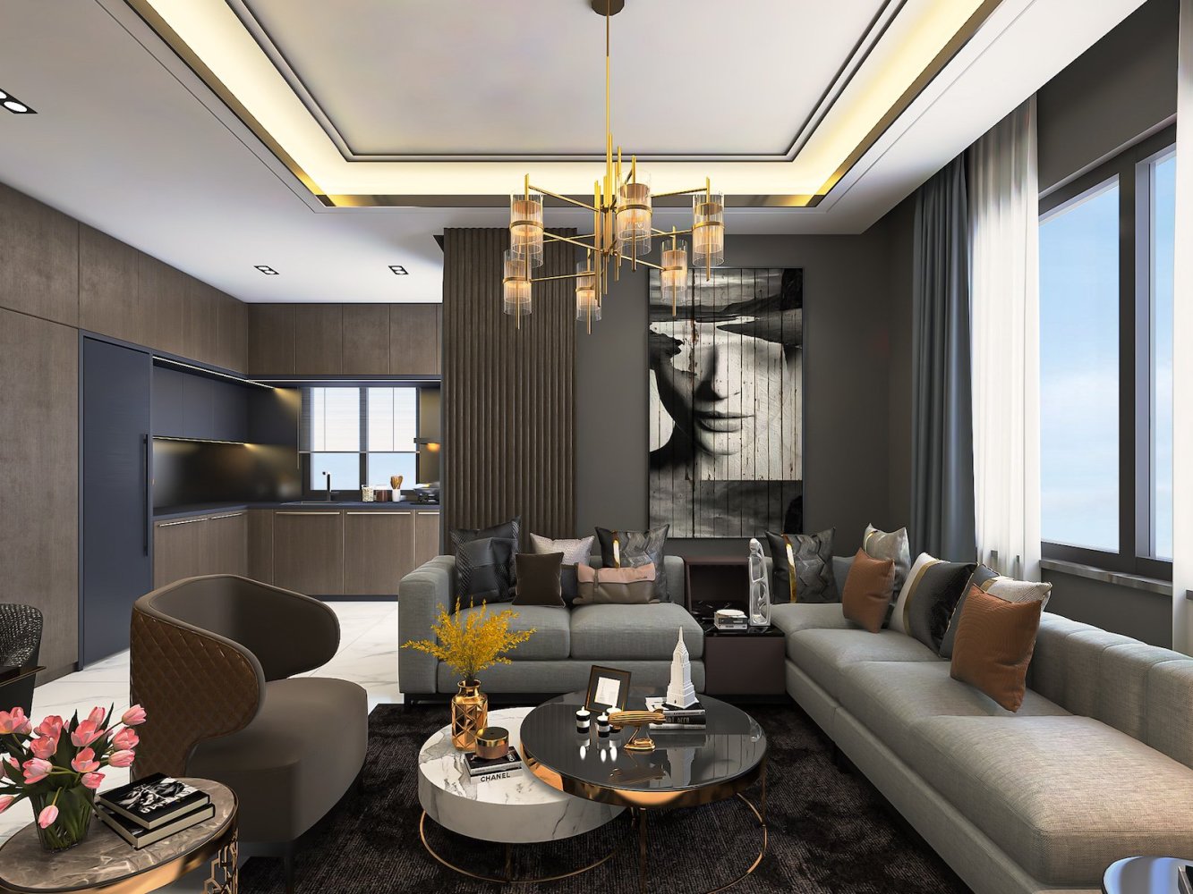 Apartment 2+1 in Alanya, Turkey No. 24760