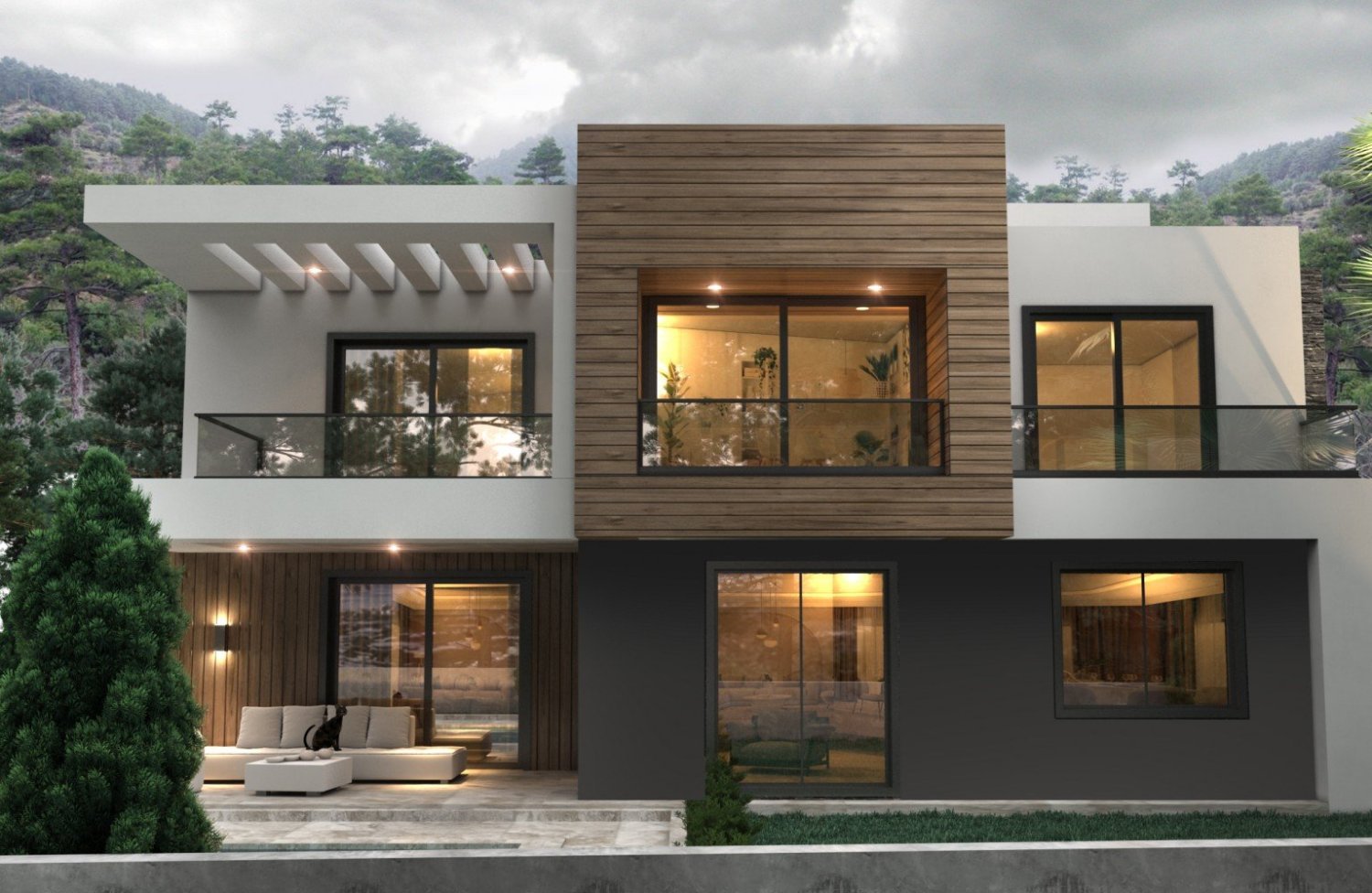 Villa 4+1 in Kargicak, Turkey No. 4160