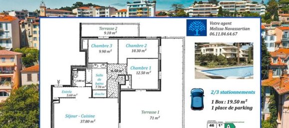 3 bedrooms Apartment in Cannes, France No. 307647 14