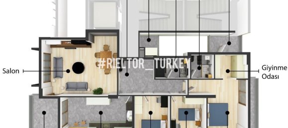 Wohnung 3+1 in Manavgat, Turkey, Nr. 17686 3