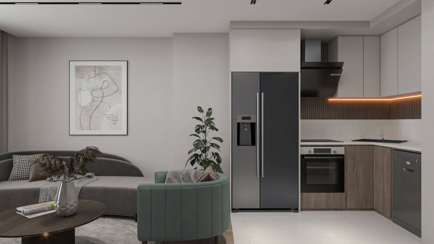 Apartment 1+1 in Looks Downtown 3, Antalya, Turkey No. 39598