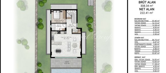 Villa 4+1 in Bodrum, Turkey, Nr. 28903 23