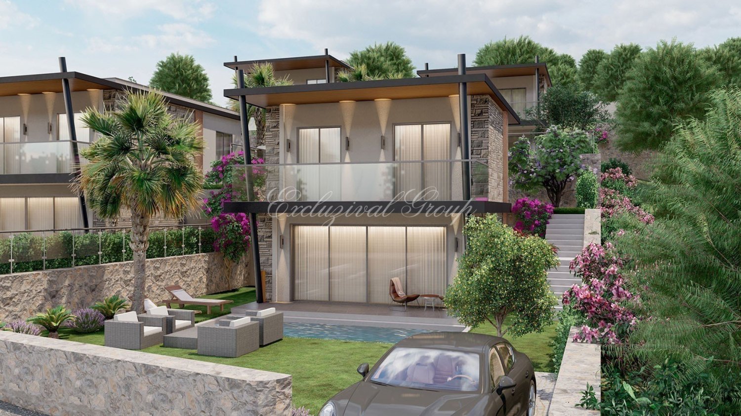 Villa 4+1 in Bodrum, Turkey, Nr. 28903