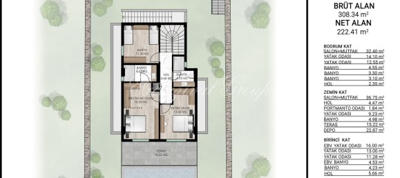 Villa 4+1 in Bodrum, Turkey, Nr. 28903 22