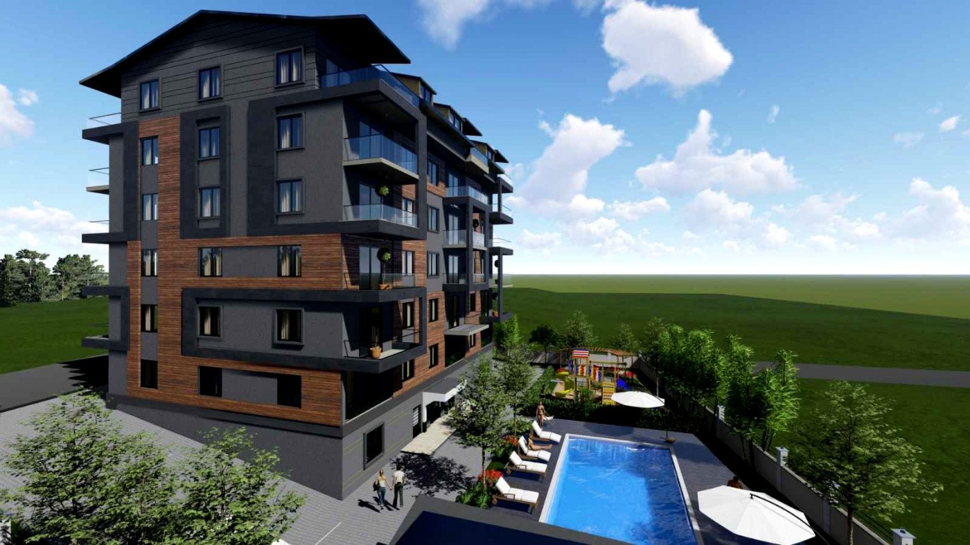 Wohnung 1+1 in Gazipasa, Turkey, Nr. 31265