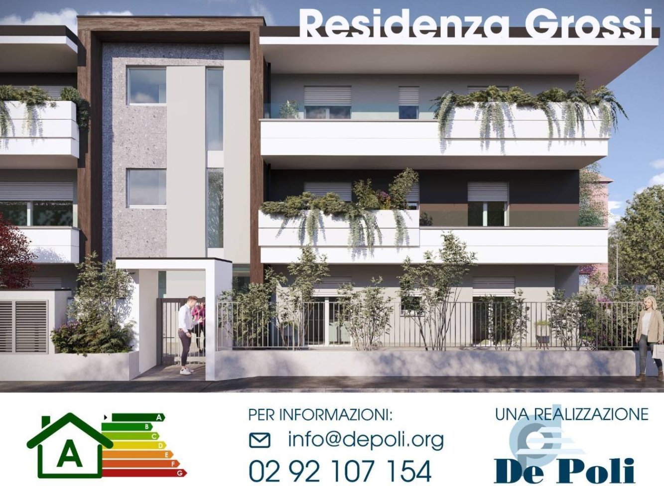 2 Schlafzimmer Wohnung in Cernusco sul Naviglio, Italy, Nr. 193329