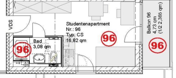 1 غرف نوم شقة في Munich, Germany رقم 222372 5