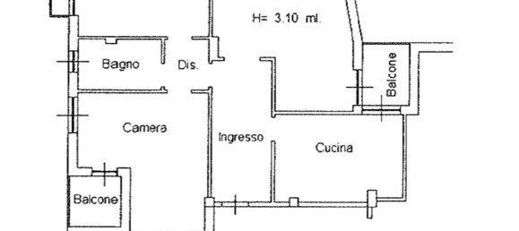 3 bedrooms Apartment in Parma, Italy No. 380373 23