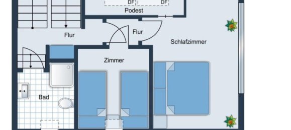 2 Schlafzimmer Penthouse in Schleswig-Holstein, Germany, Nr. 12965 5