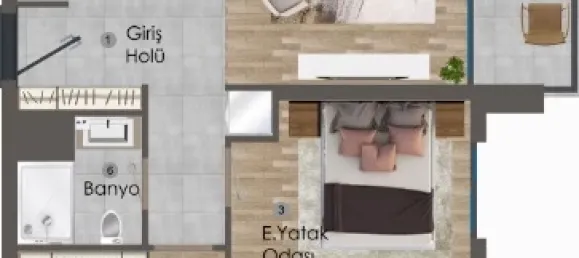 Apartment 2+1 in Mugla, Turkey No. 33208 27