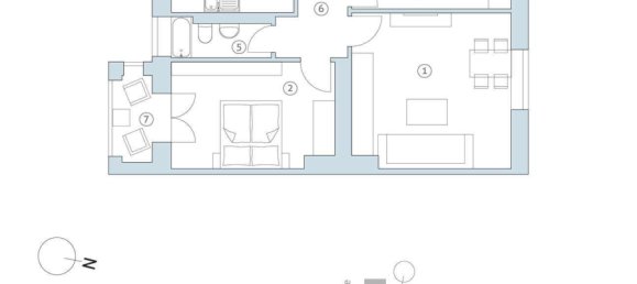 2 Schlafzimmer Wohnung in Neukölln, Germany, Nr. 93685 14