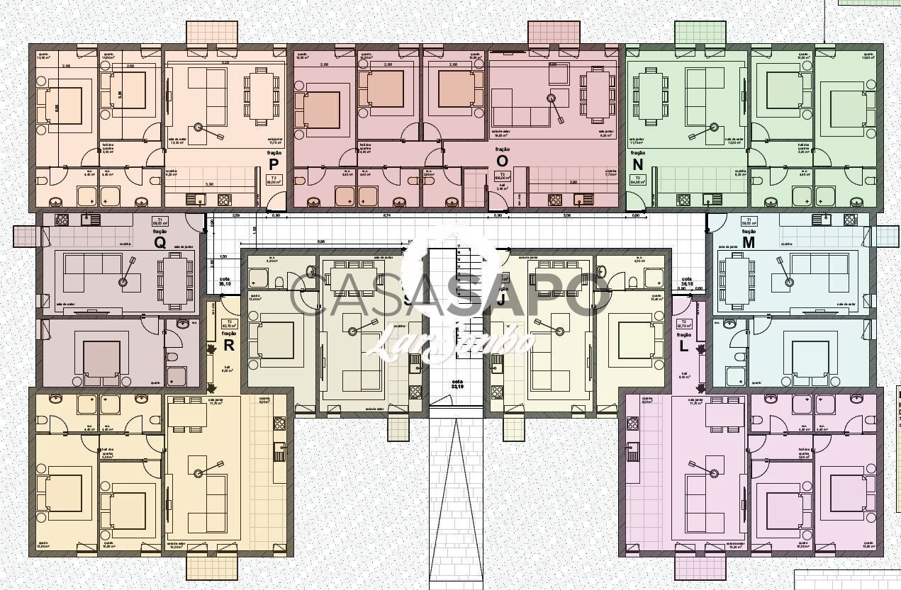 1 غرف نوم شقة في Barcelos, Portugal رقم 252355