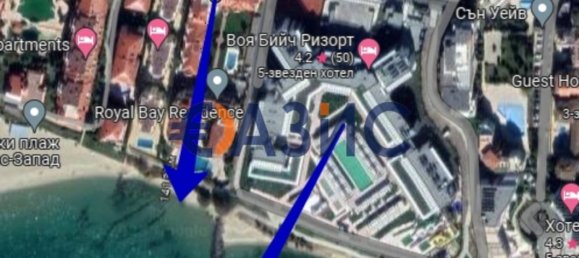 Apartamento de 1 dormitorio en Sveti Vlas, Bulgaria No. 324 24