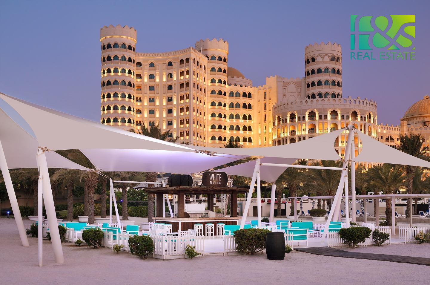 Апартаменты в отеле 46.5м² в Al Hamra Village, ОАЭ № 26954