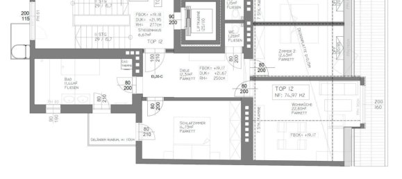 3 rooms Apartment in Wieden, Austria No. 206097 21