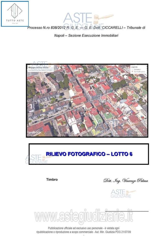 4 rooms Apartment in Naples, Italy No. 9959