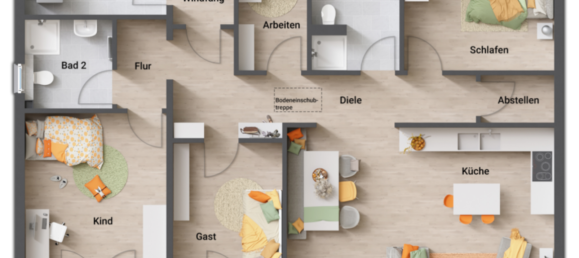 3 bedrooms Bungalow in Nordsachsen, Germany No. 321597 14