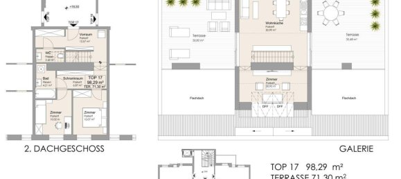 4 rooms Duplex in Margareten, Austria No. 234839 6