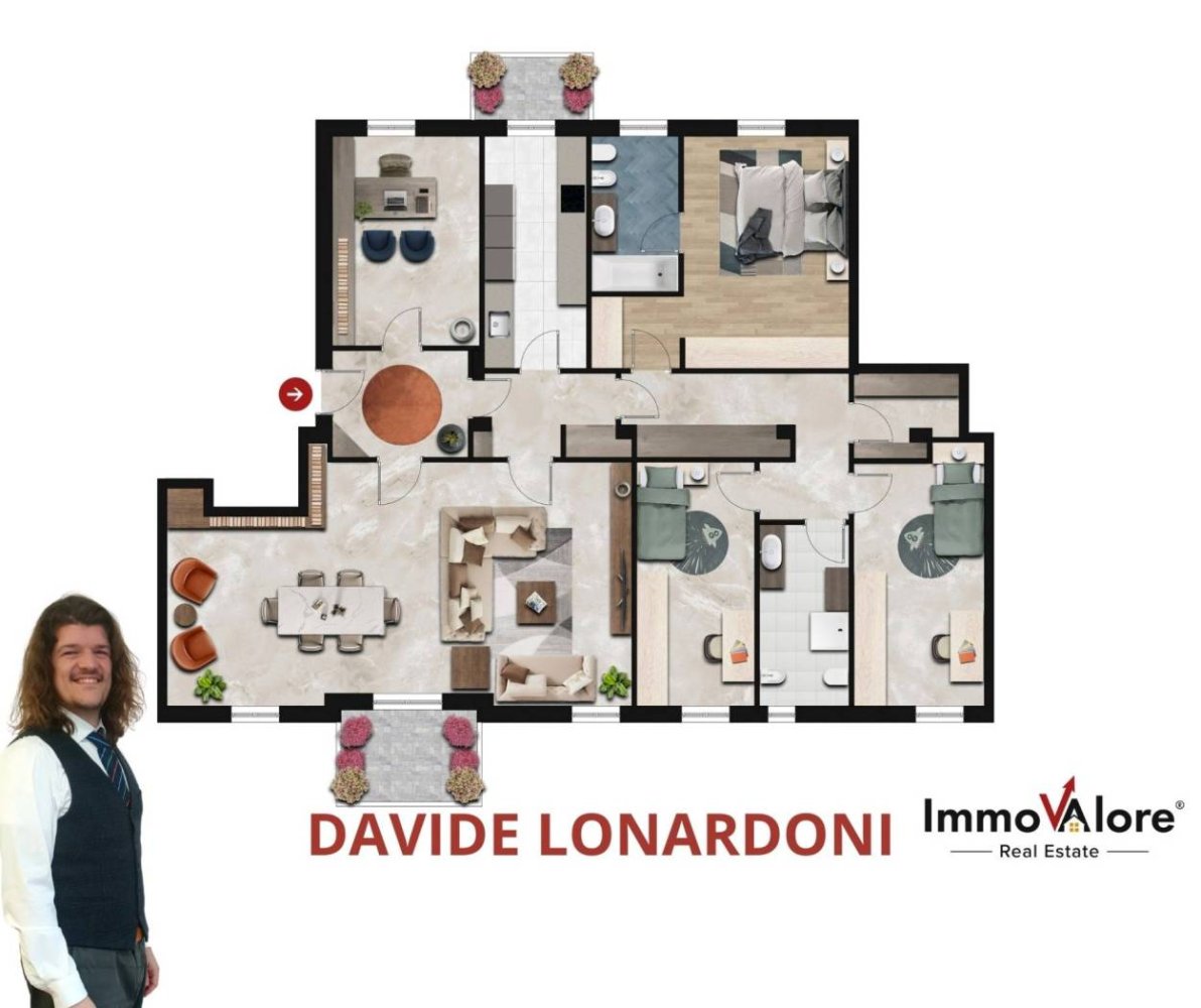 4 bedrooms Apartment in Verona, Italy No. 322715