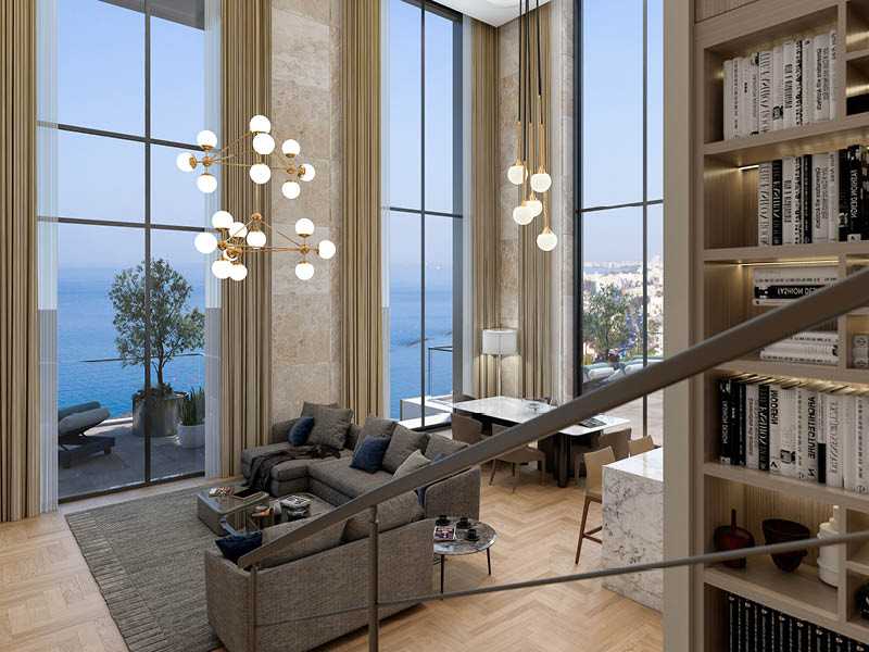 Пентхаус с 4 спальнями в Агиос Тихонас, Кипр № 13981