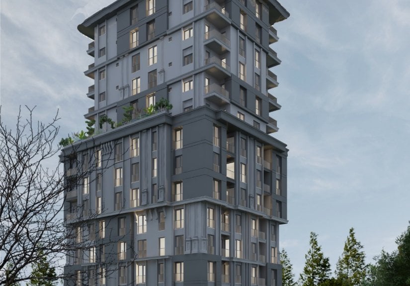 Apartment 1+2 in Istanbul, Turkey No. 2828