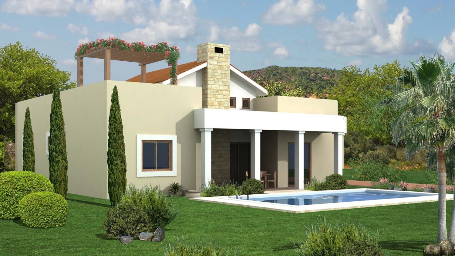 2 bedrooms Villa in Monagroulli Hills, Monagroulli, Cyprus No. 17288