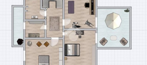 Вилла с 6 комнатами в Латина, Италия № 7317 34