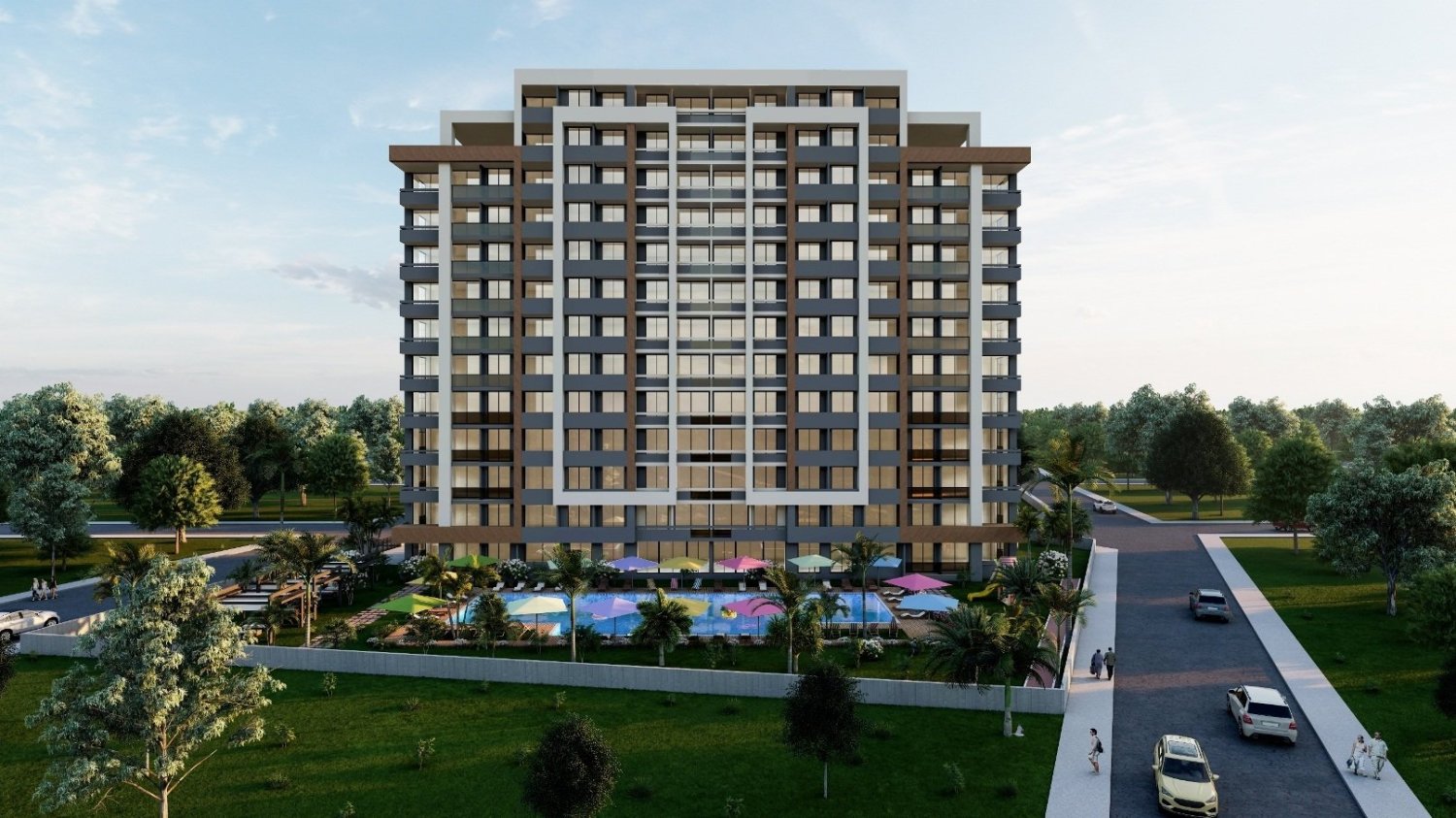 Appartement 1+1 à Mersin, Turkey No. 31858