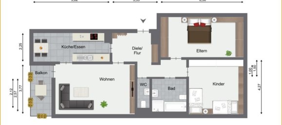 3-salle Appartement à Rhein-Neckar-Kreis, Germany No. 65940 18