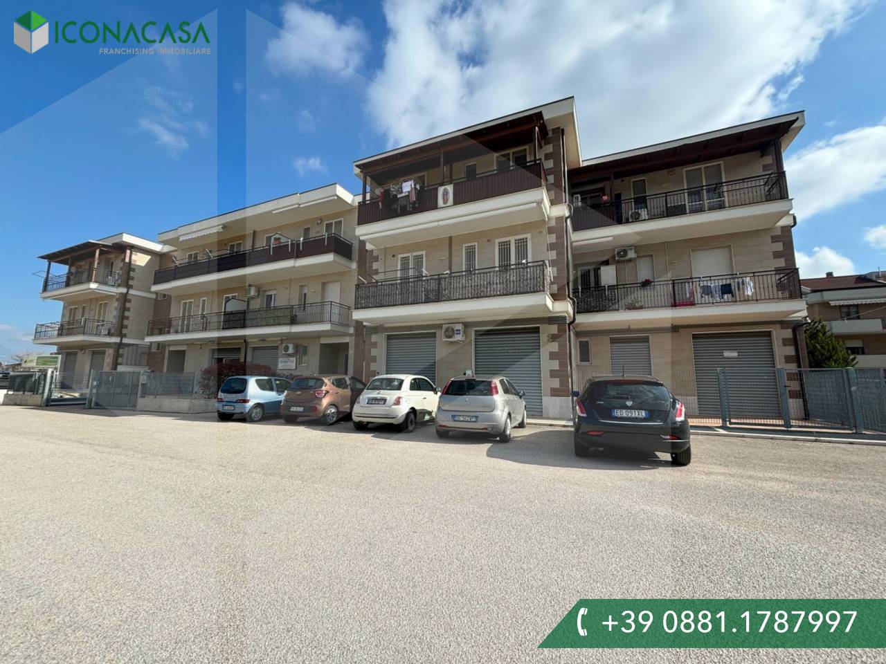 2 rooms Apartment in Foggia, Italy No. 21258