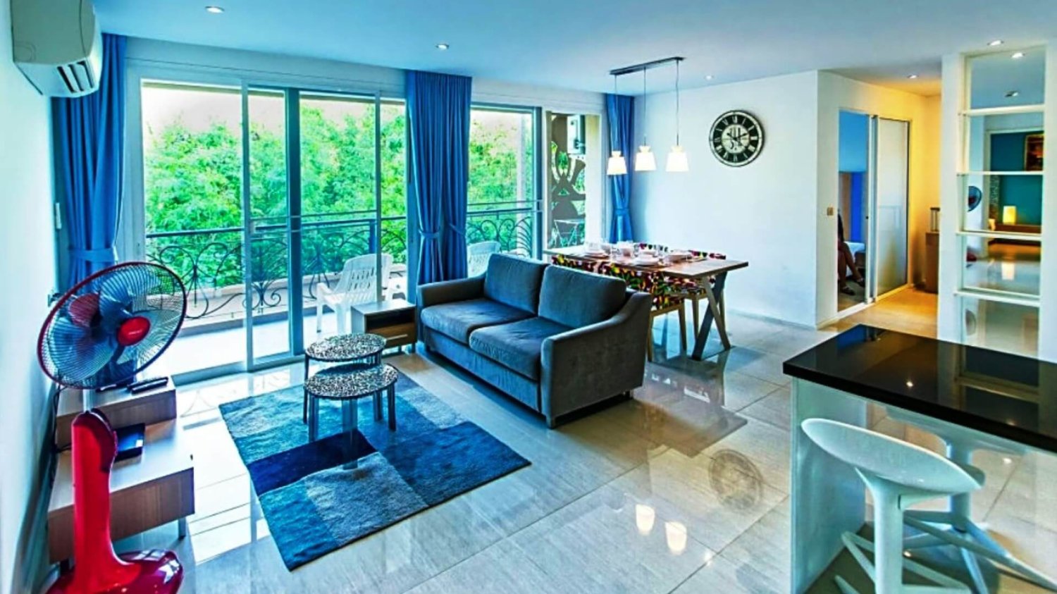 Apartamento com 2 quartos em condomínio em Pattaya, Thailand N.º 28610