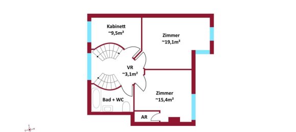 Duplex de 4 divisões em Vienna, Austria N.º 177371 7