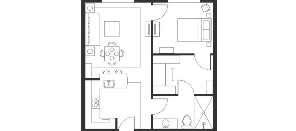 2-Zimmer Wohnung in Missaglia, Italy, Nr. 8117 45