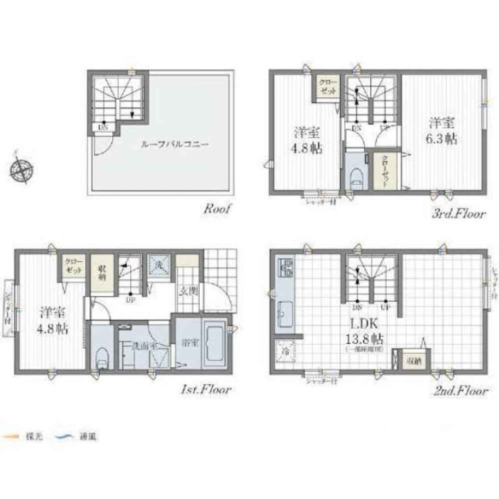 3 Schlafzimmer Haus in Tokyo, Japan, Nr. 6844