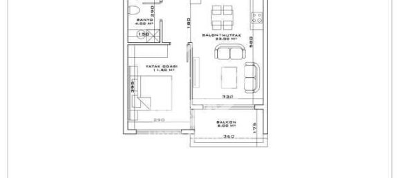 Apartment 1+1 in Antalya, Turkey No. 4819 16