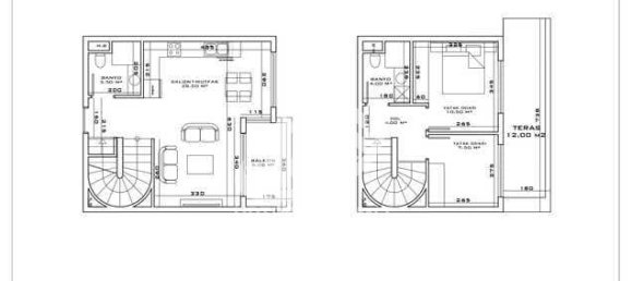 Apartment 1+1 in Antalya, Turkey No. 4819 19