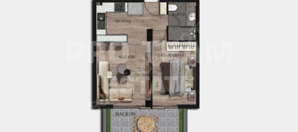 2-Zimmer Wohnung in Dosemealti, Turkey, Nr. 34186 16