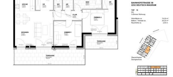 3 rooms Commercial property in Deutsch-Wagram, Austria No. 82280 2